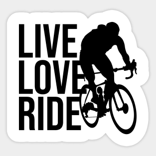 Live Love Ride Sticker